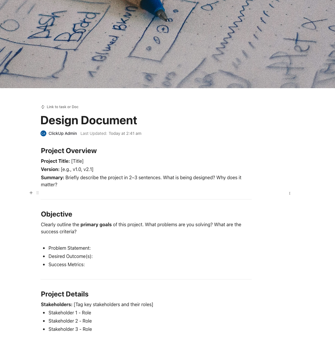 Design Document