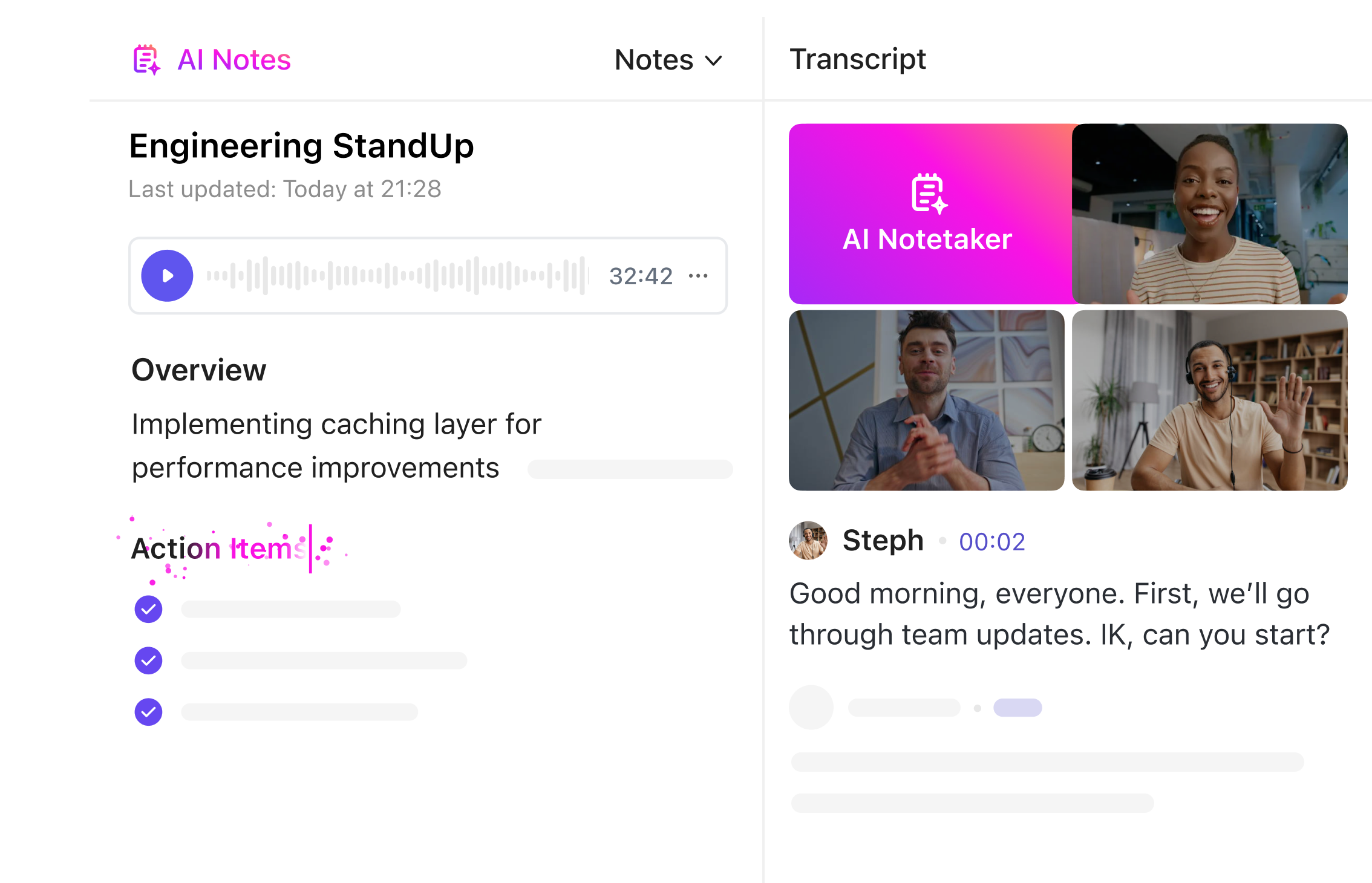 AI Notetaker 530x365 Bordered - Software Teams