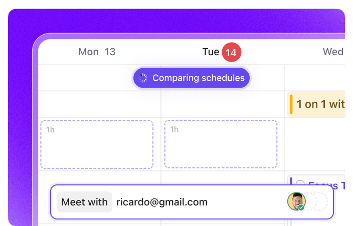 Calendar_compare team schedules