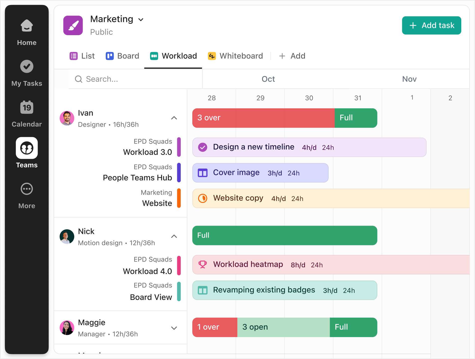 workload_teams hub